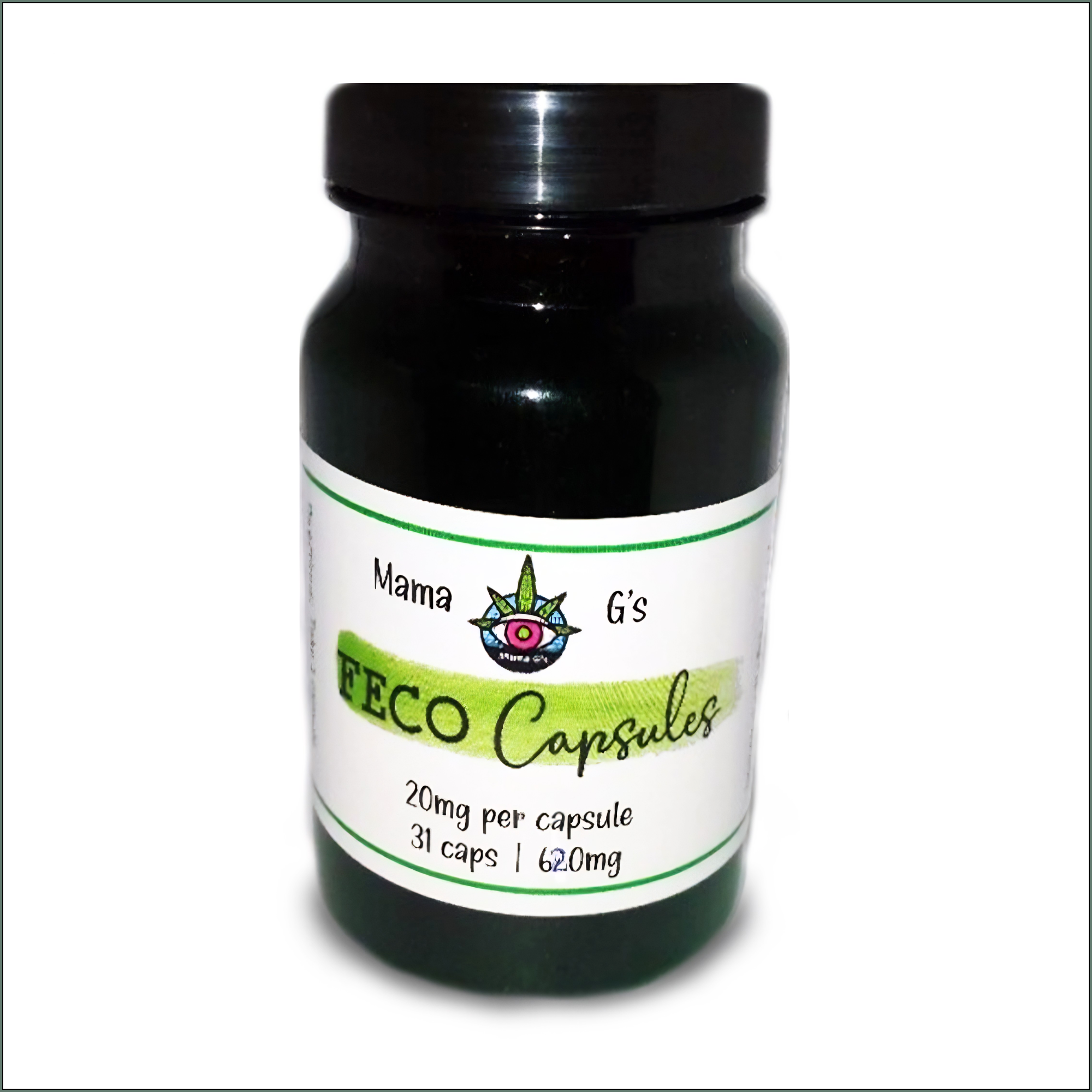 1:1 FECO & CBD Capsules 31's