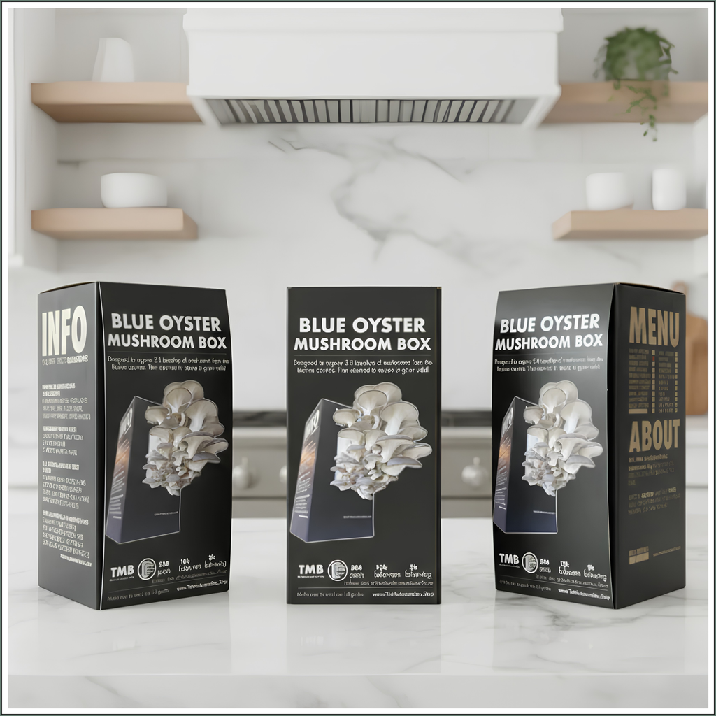 Mushroom Grow Box - Blue Oyster Mushrooms