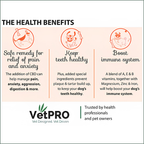 VetPro CBD Dog Biscuits 250g - Premium