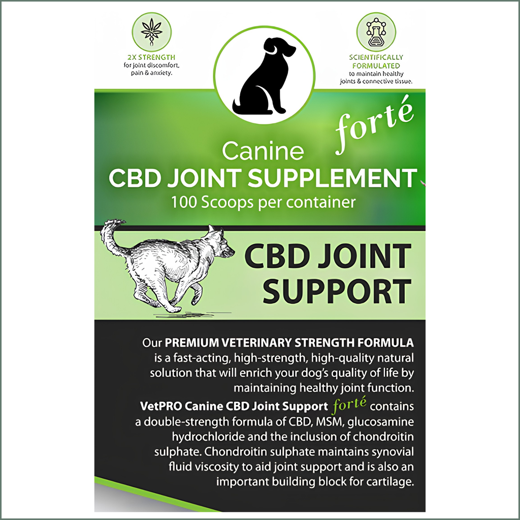 VetPro Canine CBD Joint Support FORTE