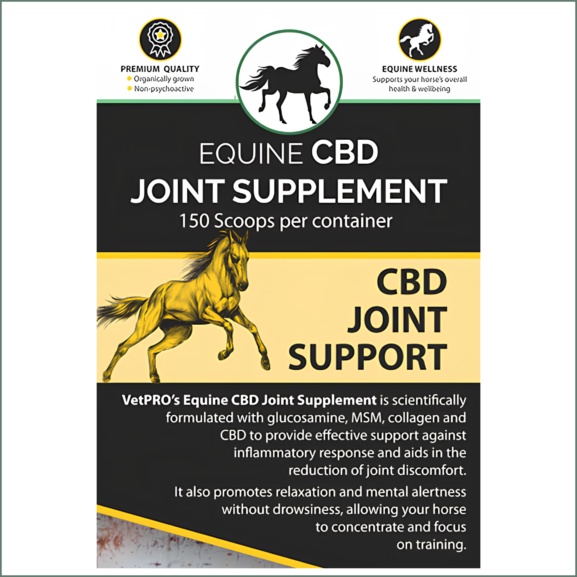 VetPro Equine CBD Joint Supplement
