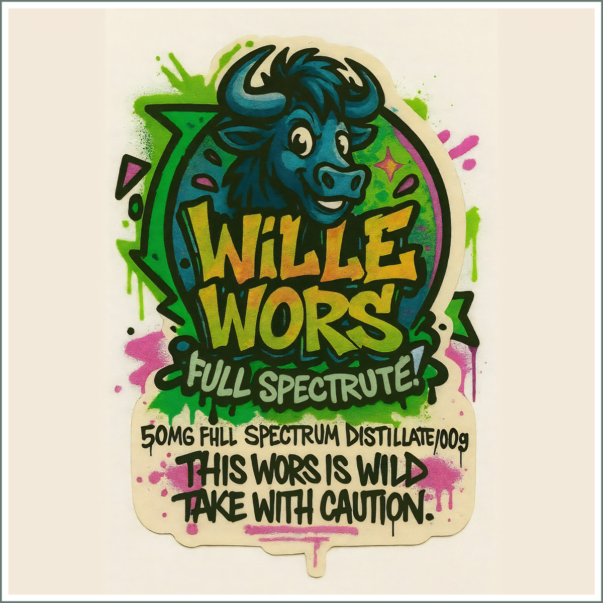 Wille Wors 50mg Full Spectrum