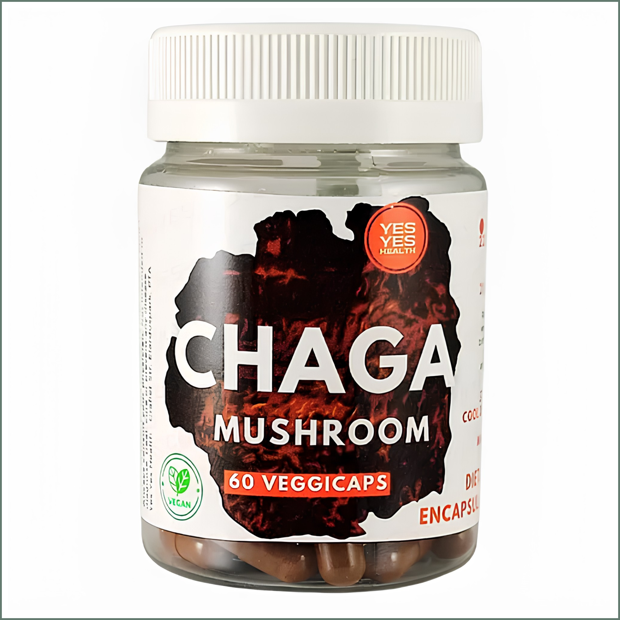 YesYes Health - Chaga Mushroom 60's