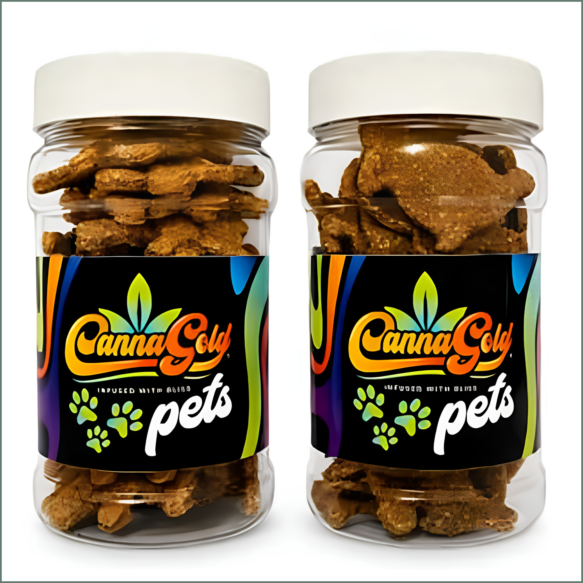 CBD Pet Treats - Bear Bites - Butternut & Beef Liver Biltong 125mg (25x5mg)