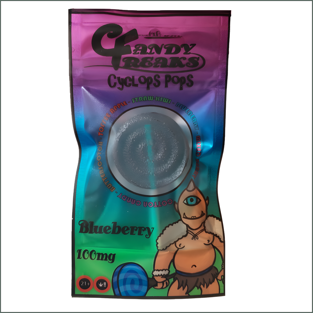 Candy Freaks Cyclops Pops 100mg - Blueberry