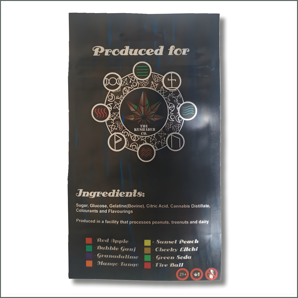 Candy Freaks Ghoulish Gummies - Bubbleganj 120mg (4x30mg)