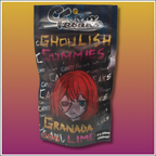 Candy Freaks Ghoulish Gummies - Granadalime 120mg (4x30mg)