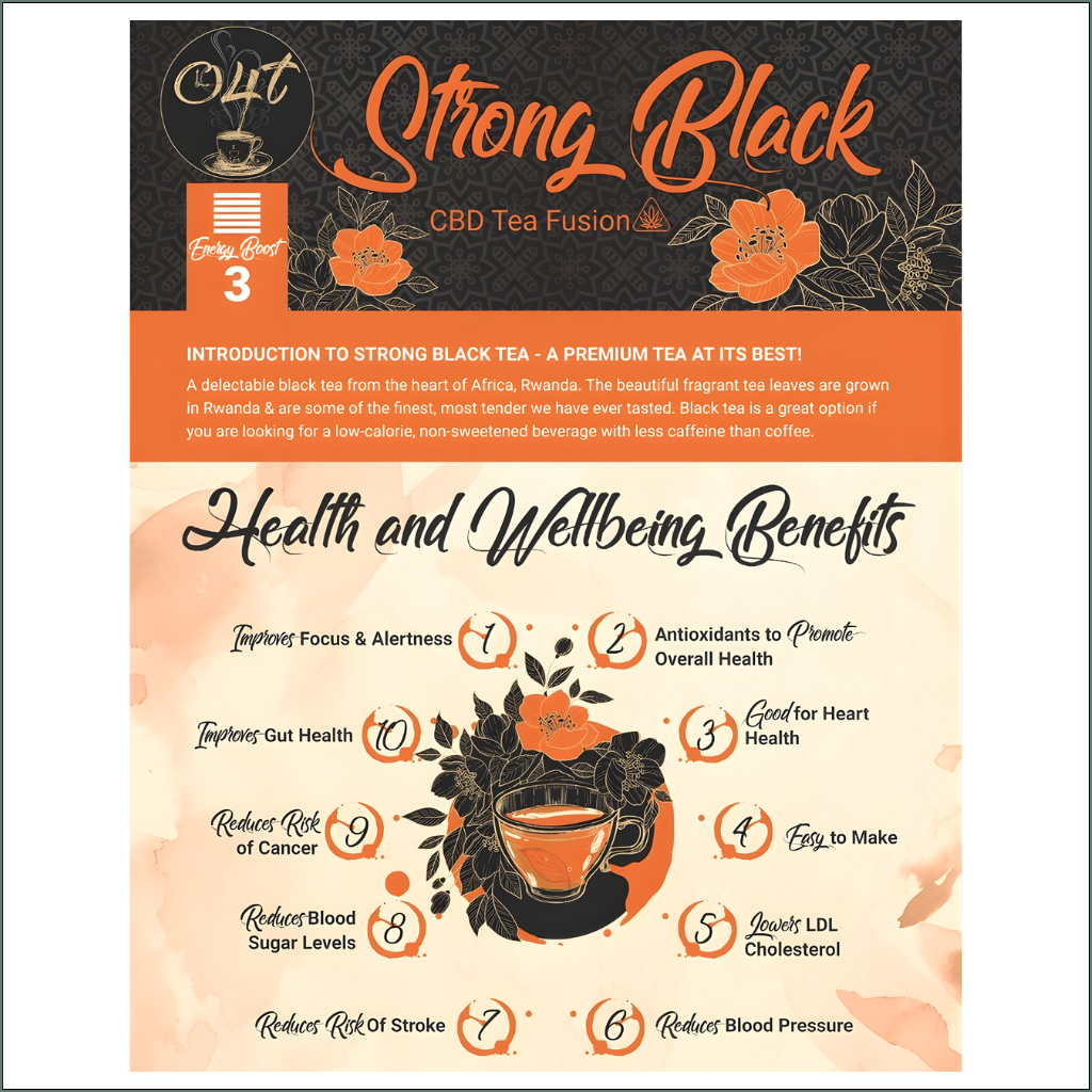 Time 4 Tea - Strong Black Tea with CBD