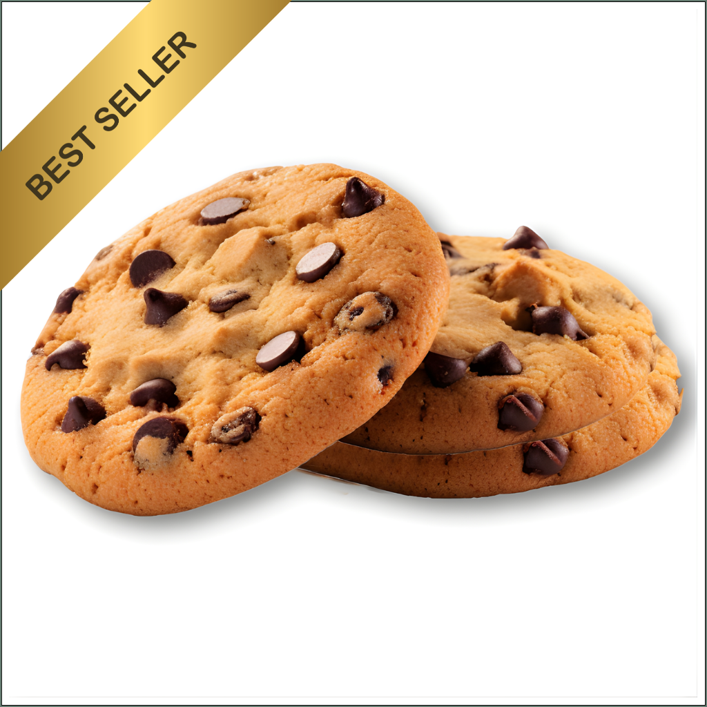 Choc Chip Cookies 3's - 50mg Full Spectrum (20 Packs)