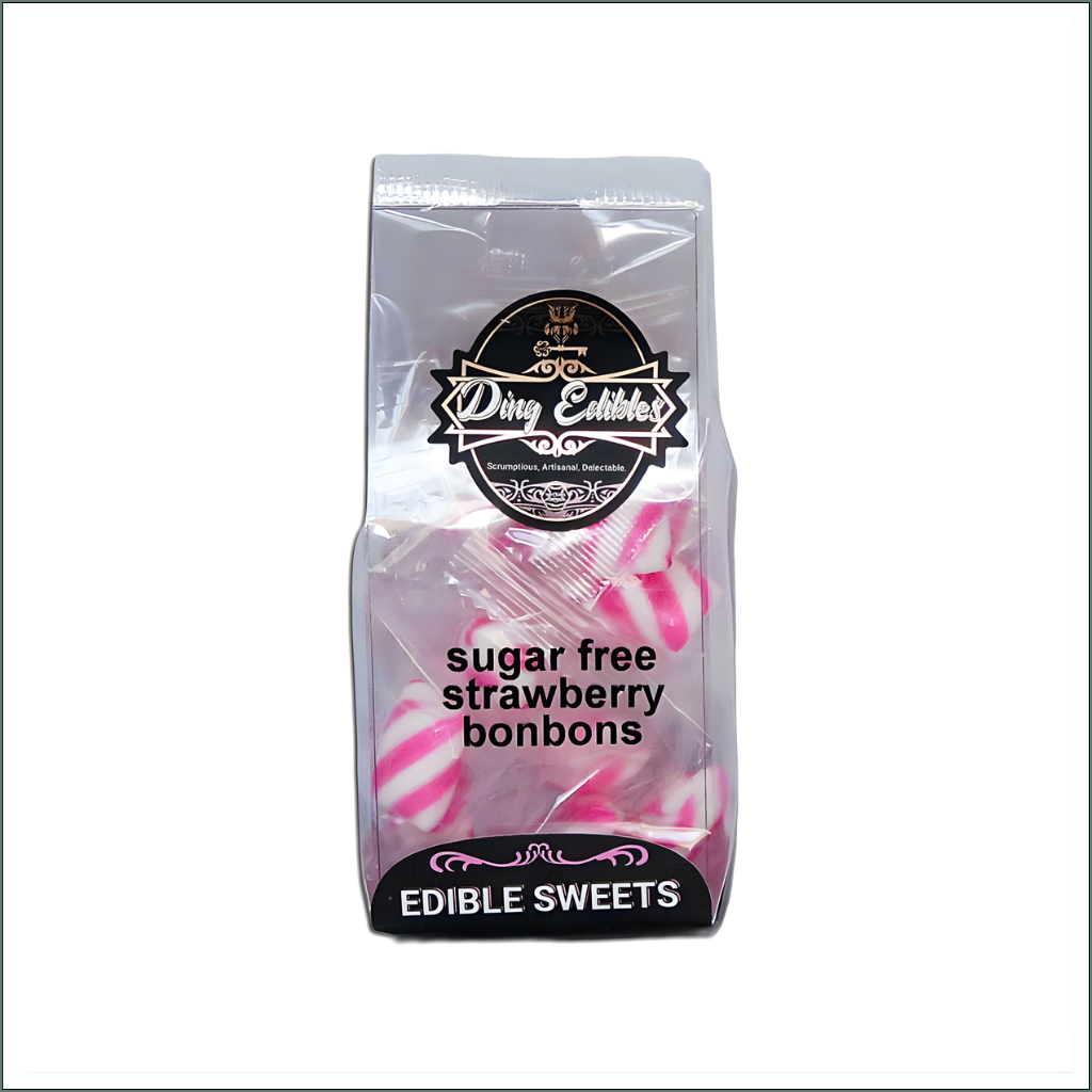Strawberry Bon Bons 100mg Full Spectrum (Sugar Free)