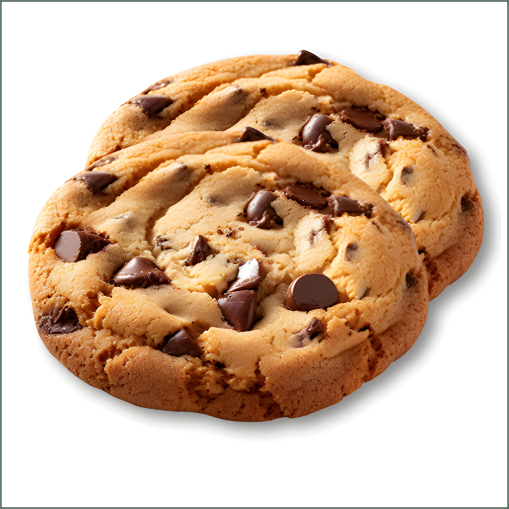 Giant Choc Chip Cookies – 50mg Full Spectrum (12 Packs)